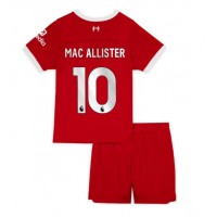 Liverpool Alexis Mac Allister #10 Domaci Dres za djecu 2023-24 Kratak Rukav (+ Kratke hlače)